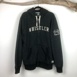 Roots Full Zip Whistler Hoodie. XL TG.